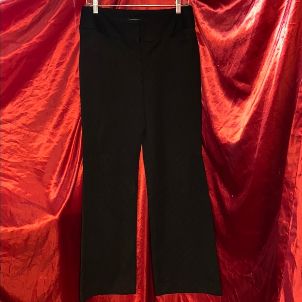 Express Gray & Black Stripe Design Dress Pants